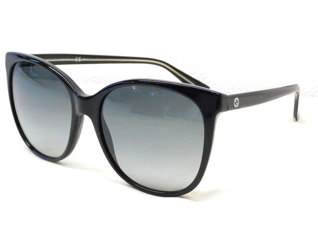 GUCCI グッチ サングラス GG3751/S ☆ 黒 ブラック サイドGGロゴ メンズ レディース ▼8B