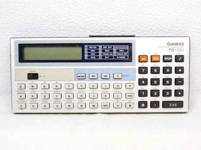 CASIO カシオ ■ PB-100 ポケットコンピューター ポケコン □8C