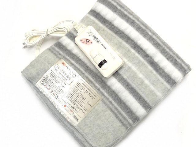 樂天商城 - 未使用 マミー 電子しき毛布 SB-607W ◆ ブランケット ロヴイック グレー 布団 睡眠 冬 ねずみ色 MAMMY □8C