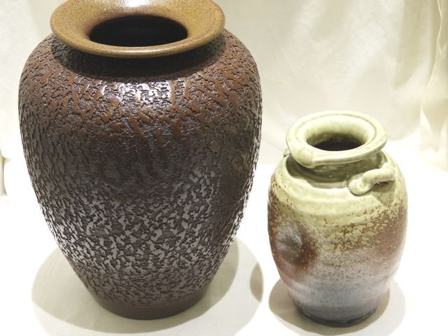 骨董市仕入れ　花瓶の置物　骨董品 X534A11-2 骨董市仕入れ 花瓶の置物 骨董品 X534A11-2 【公式通販】