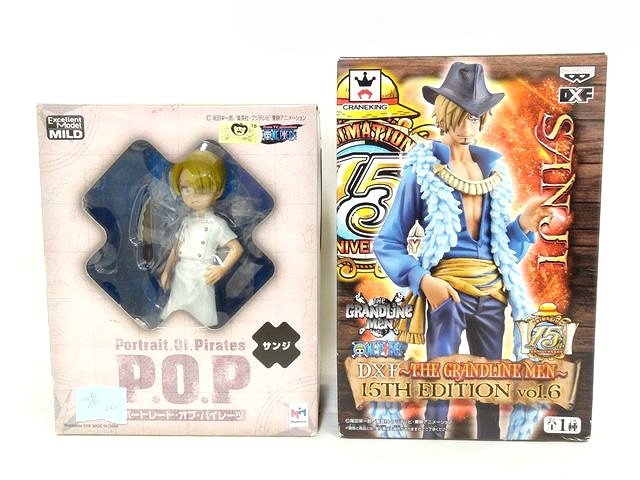 未開封 メガハウス エクセレントモデルMILD P.O.P サンジ グラメン サンジ セット売り ■ 幼少期 フィギュア ゲーセン ワンピース□8D8E
