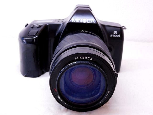 動作確認済み ミノルタ minolta α 3700i ■ フィルムカメラ ブラック 80-200m ...