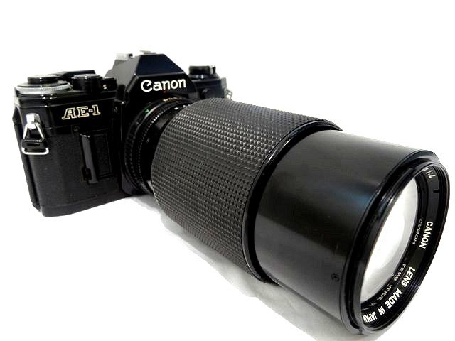 動作確認済み Canon AE-1 ■ キャノン フィルムカメラ 70-210mm フィルムカメラ  ...