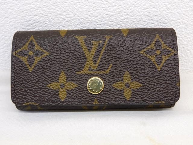 樂天商城 - 未使用 ヴィトン 4連 キーケース ■ M69517 ICチップ ミュルティクレ4 モノグラム Louis Vuitton 新品 □8E