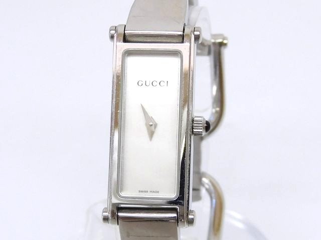 グッチ 1500L 時計 ■ バングルウォッ