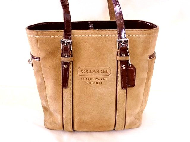 楽天市場】coach(コーチ)レザー トート バッグの通販