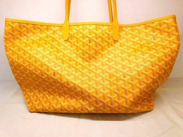 樂天商城 - 美品 GOYARD ゴヤール サンルイ PM ■ トートバッグ イエロー 黄色系 レディース □8F