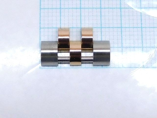 ROLEX ロレックス 116261 デイトジャスト ターノグラフ 純正1駒売り ■ ステンレス×ピ ...