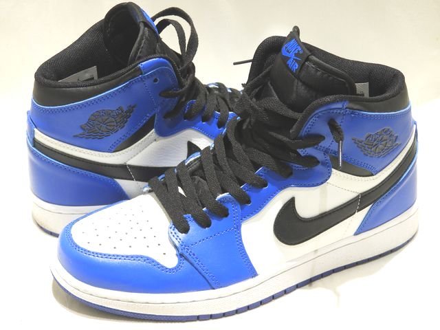 樂天商城 - 美品 ナイキ エアジョーダン1 レトロ ハイカット スニーカー ◇ 26.5cm 575441-403 ブルー NIKE AIR JORDAN 1 RETRO ▼8F