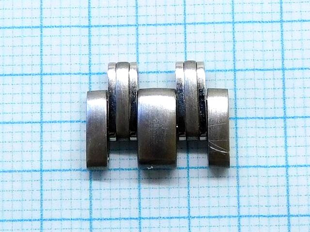 ※送料無料※ オメガ 時計のコマ ■ ピン・筒欠品 シーマスター 14mm メンズ レディース ステンレス OMEGA 時計 対応 コマ 駒 □8F