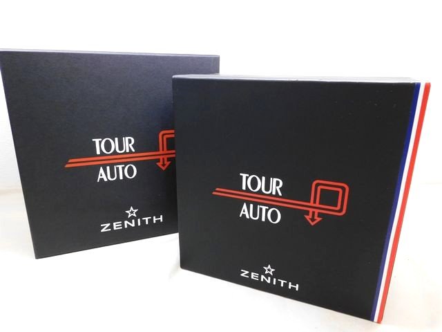 ゼニス ■ 時計用 BOX 空箱 TOUR AUTO ブラック メンズ ZENITH □8F