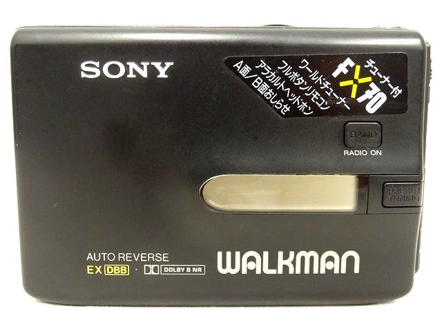 楽天市場】sony ウォークマン（ポータブルカセットプレーヤー