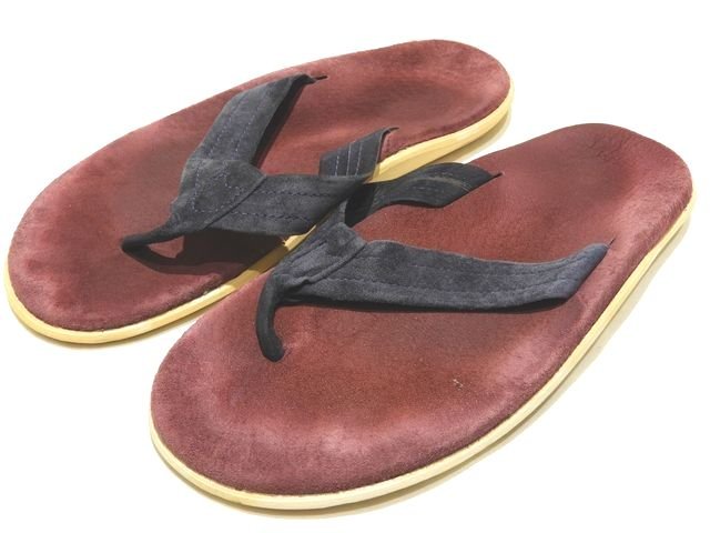 ISLAND SLIPPER / アイランド・スリッパ メンズ サンダル ◇ サイズ10 ボルドー ブ...