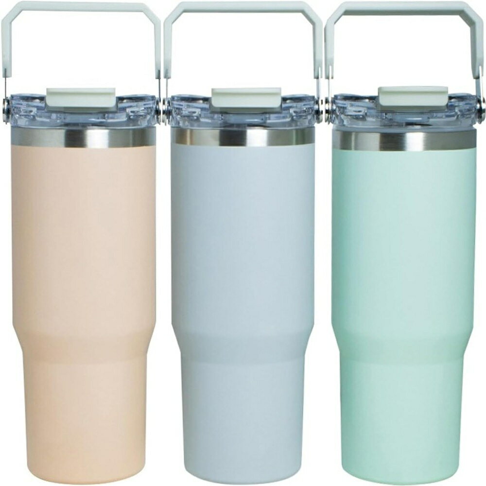 〇 送料無料リビング ensembleストロー付き 2WAYタンブラー 900ml