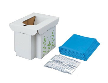 【送料無料】緊急用組み立て式トイレ《コジット》(非常用 凝固剤)