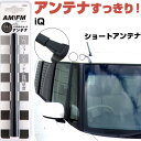 iQ KGJ10 ラジオアンテナ ラジオ ショートアンテナ ヘリカルショート アンテナ FM パーツ カスタムパーツ ドレスアップ 純正交換 外装パーツ カー用...