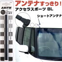 アクセラスポーツ BL ラジオアンテナ ラジオ ショートアンテナ ヘリカルショート アンテナ FM パーツ カスタムパーツ ドレスアップ 純正交換 外装パーツ ...