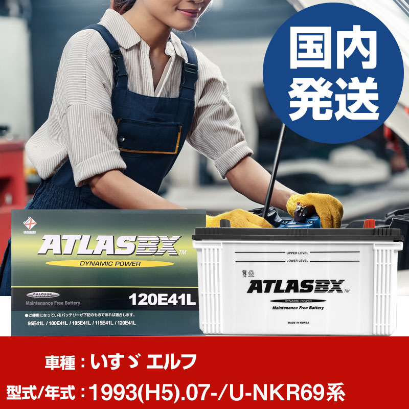 Хåƥ꡼ ư U-NKR69/1993(H5)/07- Хåƥ꡼  ATLASBX ȥ饹 MF120E41R H41001D