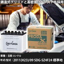 車 バッテリー 日産 コンドル 2011(H23)/09 SDG-SZ4F24 標準地 3000cc GSユアサ PRX-115D31L 車検整備 自動車用品 ...