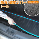 トール TOOR トランクマット 純正互換 内装パーツ トランクフロアマット カーマット ラゲッジマット 荷室 トランクスペース ラゲッジスペース 汚れ防止 ゴ...