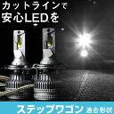 ステップワゴン LEDバルブ LEDライト LEDフォグ フォグランプ LED RK系 RP系 ロービーム ハイビーム led ヘッドライト 6000k ホワイト