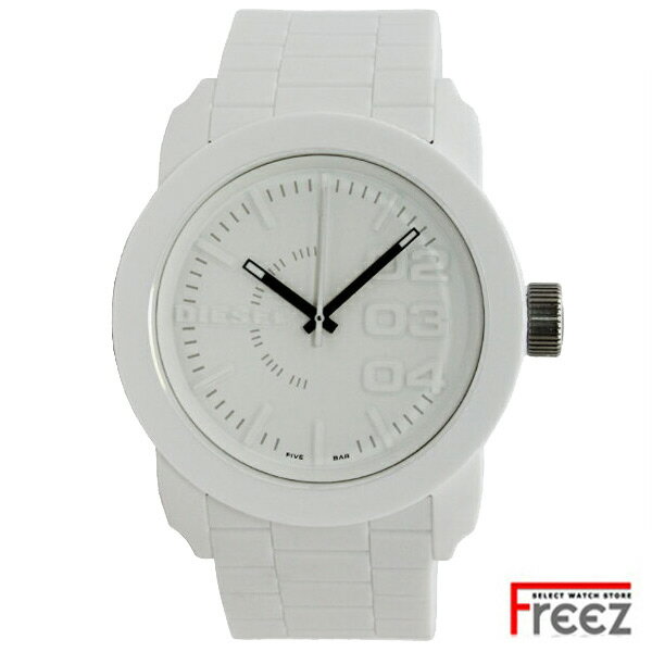 DIESEL ディーゼル 時計 メンズ 腕時計 DZ1436 人気カラー 白ラバー　ホワイト ラバー【あす楽】