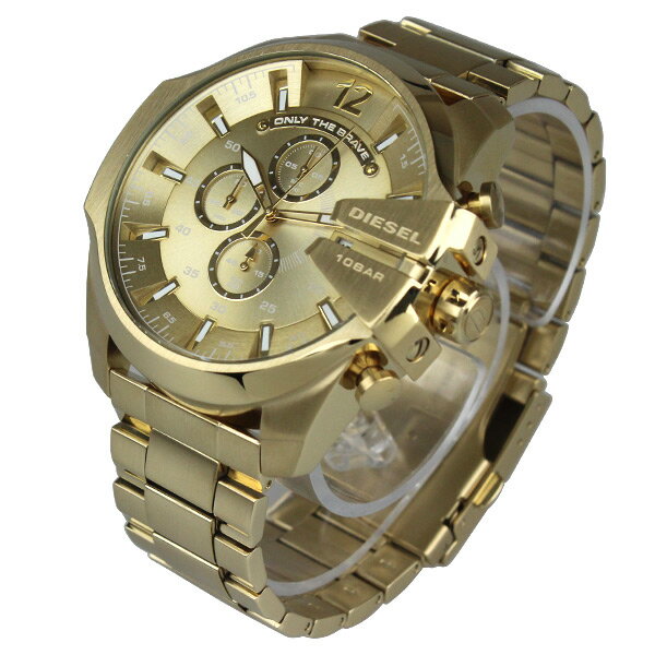 DIESEL ディーゼル 時計 メンズ 腕時計 MEGA CHIEF メガチーフ DZ4360 ALL GOLD【あす楽】【送料無料】