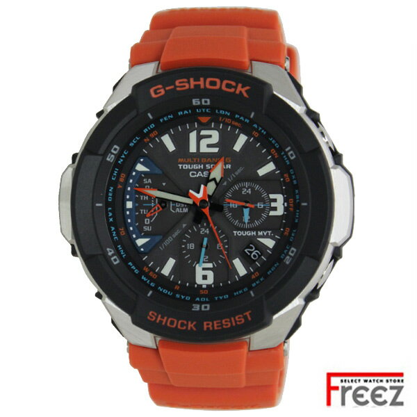 CASIO G-SHOCK 時計 電波 SKY COCKPIT スカイコックピット ジーショック GW-3000M-4A【電波時計】【あす楽】【送料無料】