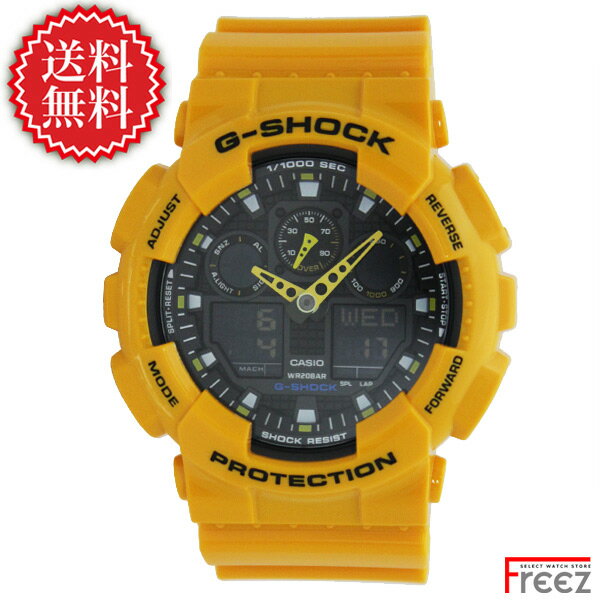 CASIO カシオ G-SHOCK G-ショック ジーショック メンズ 腕時計 GA-100A-9A【あす楽】【送料無料】