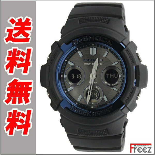 【楽天市場】CASIO G-SHOCK ジーショック 電波ソーラー AWG-M100A-1A 世界6局受信 ソーラー 電波時計【あす楽】【送料