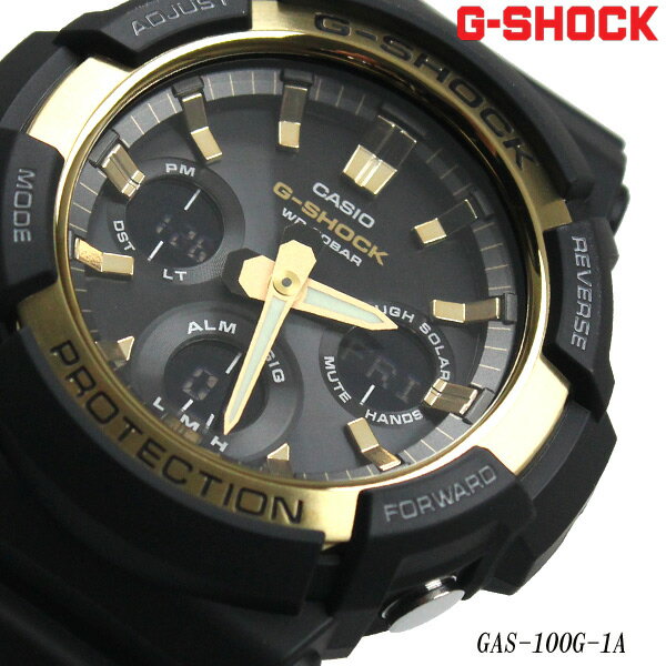 【エントリーでポイント5倍】カシオ CASIO G-SHOCK ジ-ショック 腕時計 メンズ タフソーラー ソーラー 時計 GAS-100G-1A【あす楽】 【エントリーでポイント5倍】カシオ CASIO G-SHOCK ジ-ショック 腕時計 メンズ タフソーラー ソーラー 時計 GAS-100G-1A【あす楽】