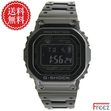 CASIO カシオ G-SHOCK 電波 ソーラー Bluetooth スマートフォンリンク フルメタル BLACK ブラック GMW-B5000GD-1 【送料無料】【あす楽】