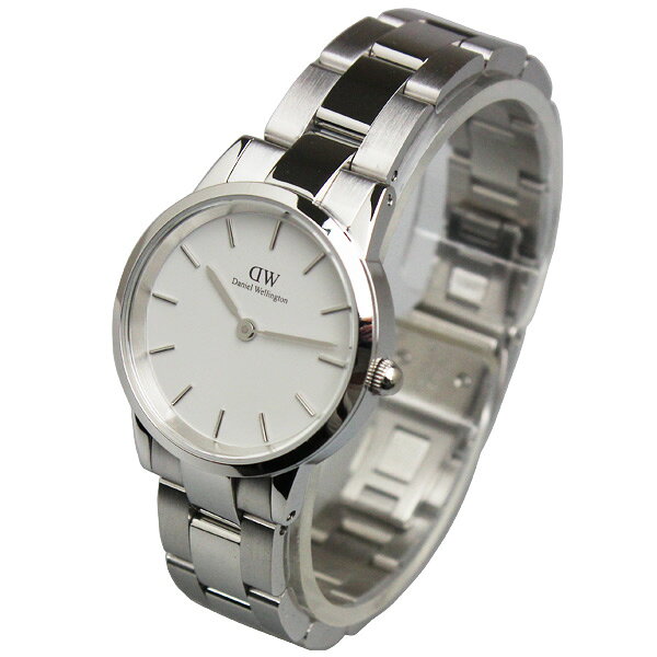 ダニエルウェリントン DANIEL WELLINGTON ICONIC LINK SILVER WHITE アイコニック...