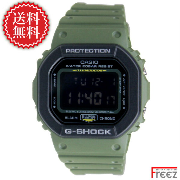 カシオ CASIO G-SHOCK ジーショック メンズ 腕時計 GREEN 緑 Utility Color ユーティリティカラー DW-5610SU-3【送料無料】【あす楽】