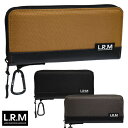 財布 長財布 メンズ ジュニア キッズ 男の子 L.R.M (CMK23-0936) ラウンドファスナー カラビナ付き 高校生 中学生 小学生 男子 子供 大人...