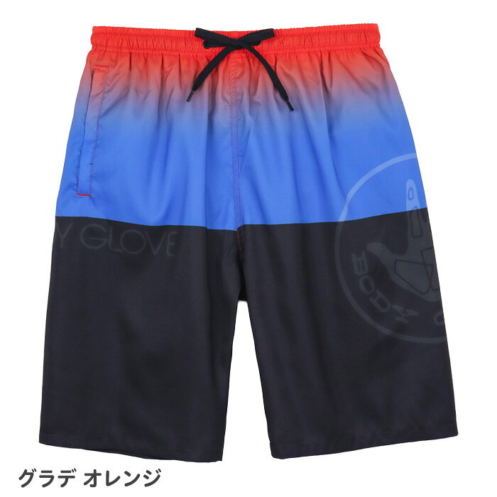 水着 メンズ 大人 高校生 中学生 男子 サーフパンツ ロング丈 BODY GLOVE ボディグ...