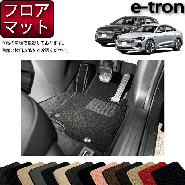 アウディ　e-tron　/　e-tron　Sportback　GEE系　フロアマット　（スタンダード）　ゴム　防水　日本製　空気触媒加工