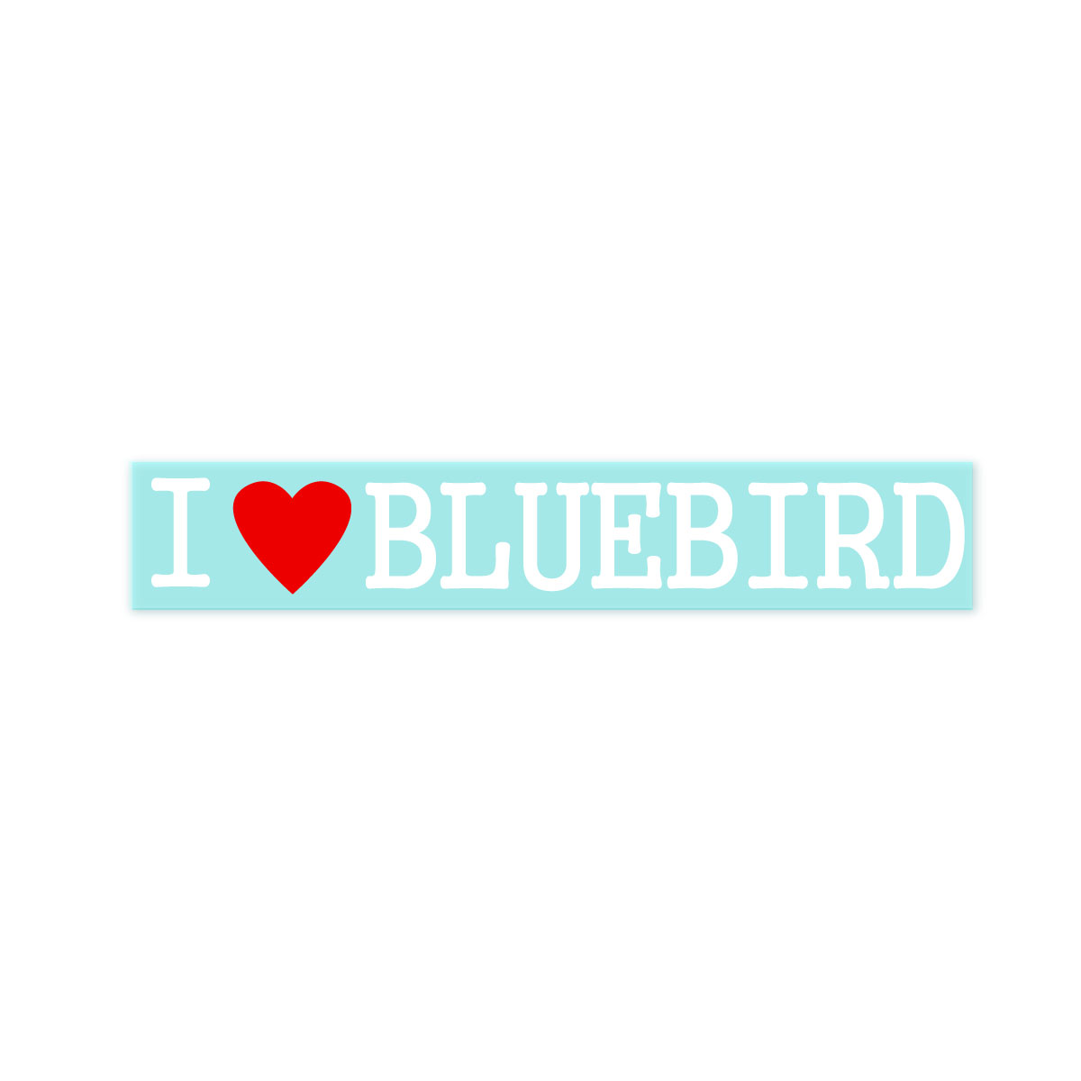 【Fproducts】アイラブステッカー/BLUEBIRD/アイラブ ブルーバード【ポイント消化】