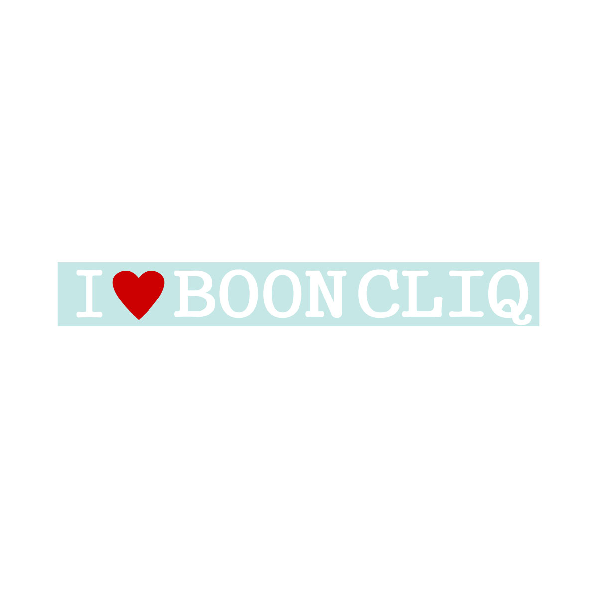 【Fproducts】アイラブステッカー/BOON CLIQ/ブーンシルク【ポイント消化】