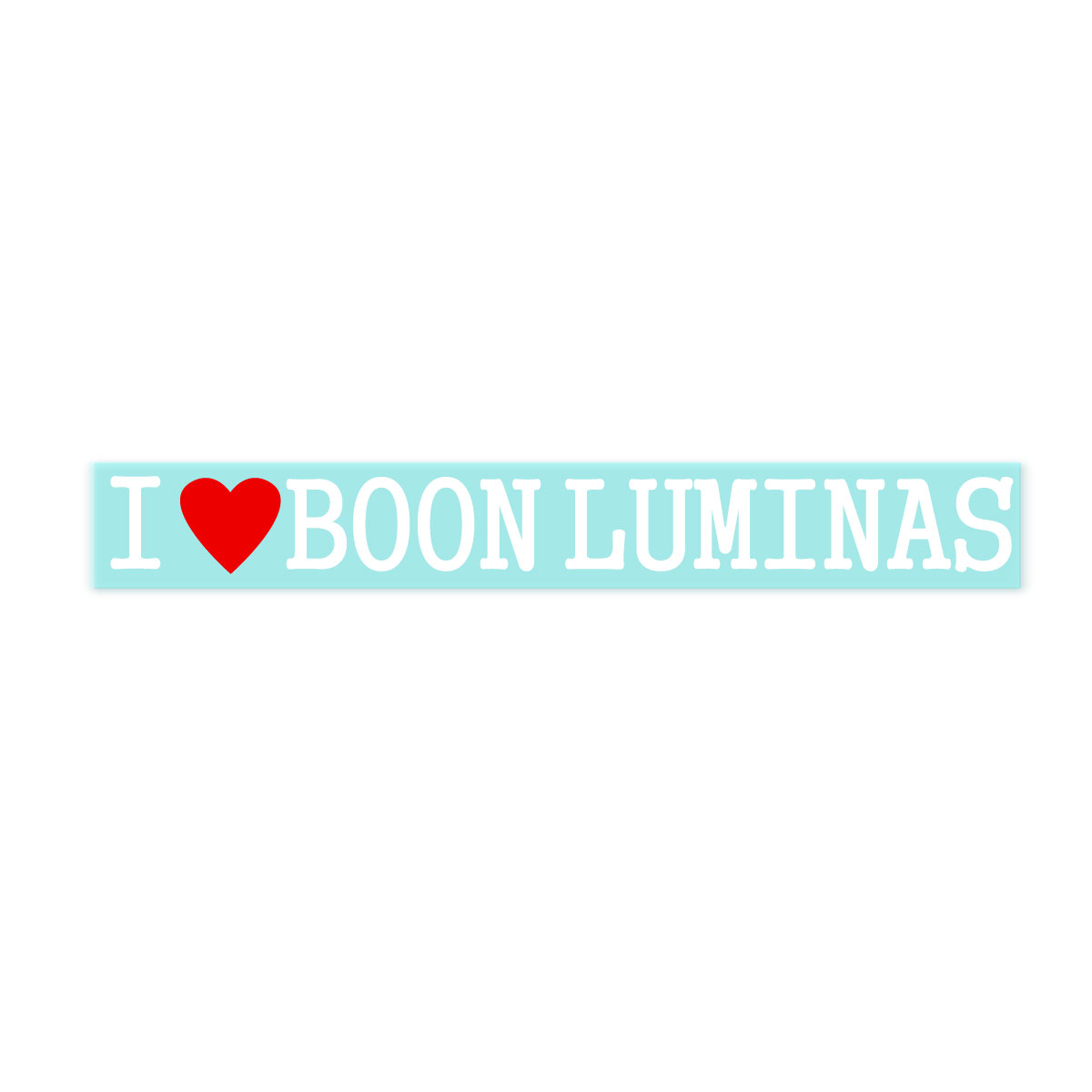 【Fproducts】アイラブステッカー/BOON LUMINAS/アイラブ ブーンルミナス【ポイント消化】