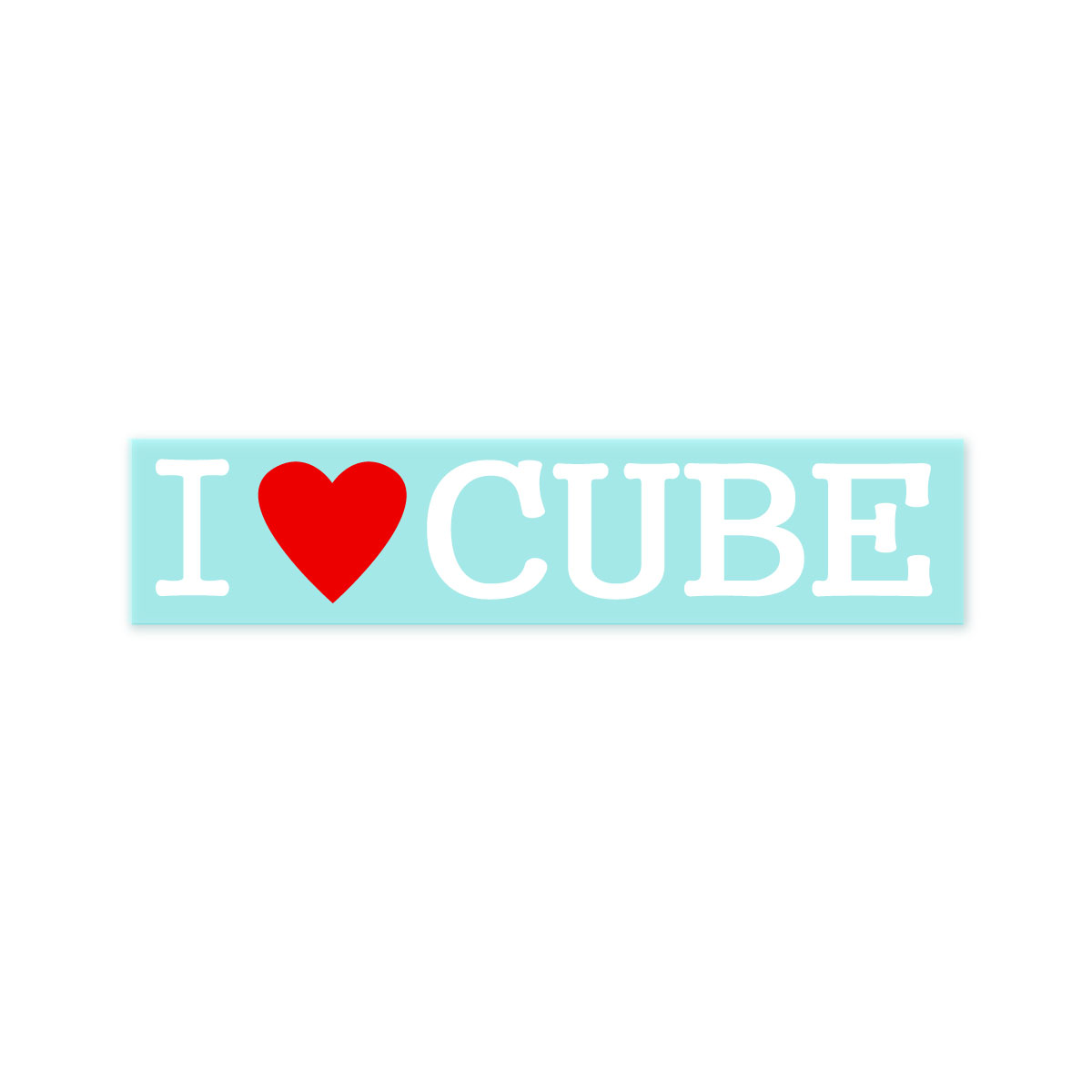 【Fproducts】アイラブステッカー/CUBE/アイラブ キューブ【ポイント消化】