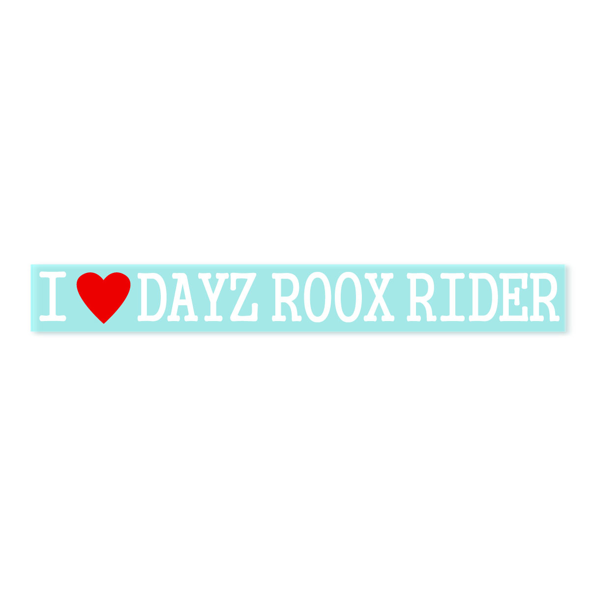 【Fproducts】アイラブステッカー/DAYZ ROOX RIDER/アイラブ デイズルークスライダー【ポイント消化】