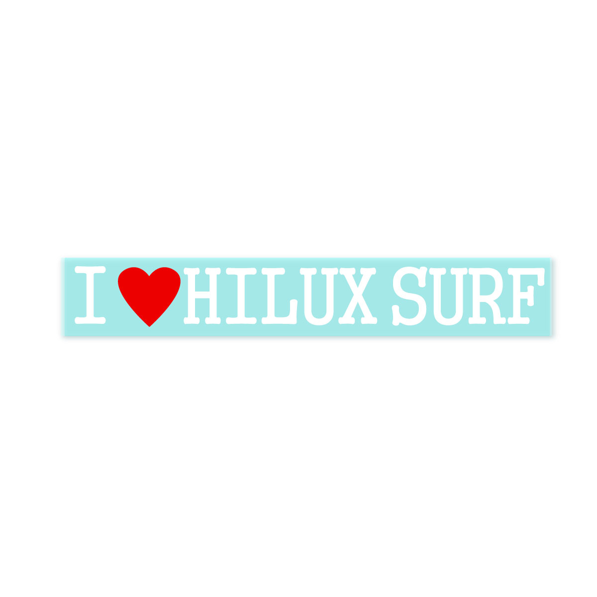 【Fproducts】アイラブステッカー/HILUX SURF/アイラブ ハイラックスサーフ【ポイント消化】