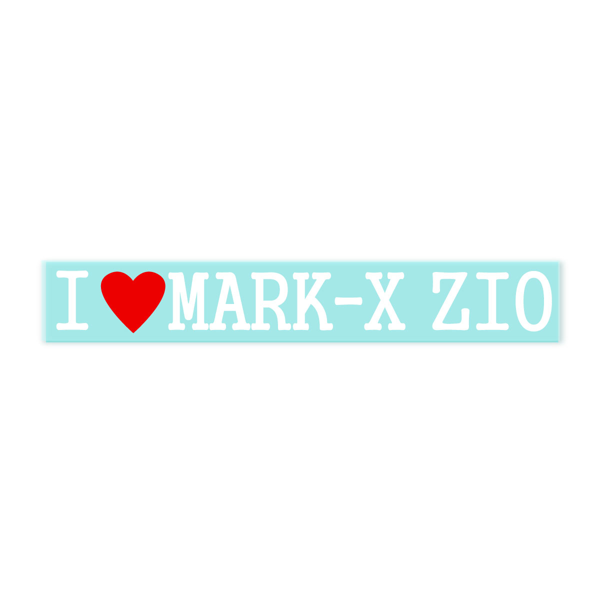 【Fproducts】アイラブステッカー/MARK-X ZIO/アイラブ マークXジオ【ポイント消化】