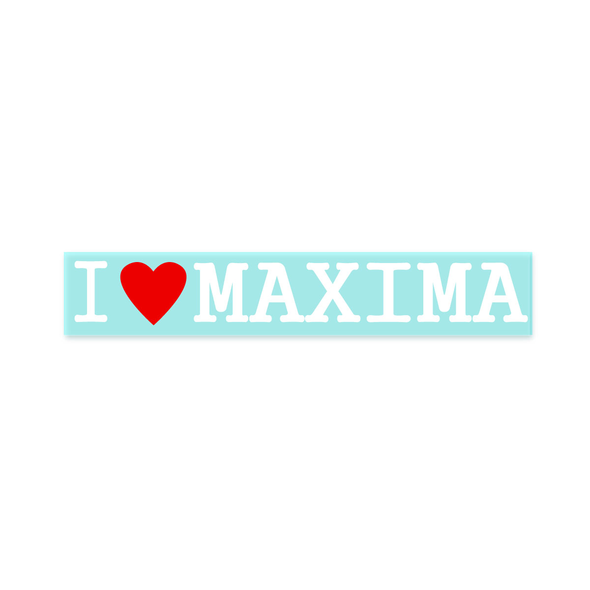 【Fproducts】アイラブステッカー/MAXIMA/アイラブ マキシマ【ポイント消化】