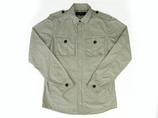 富士屋◆バーバリー BURBERRY ブラックレーベル ライトグレー スプリング ジャケット Mサイズ クリーニング済【中古】 富士屋◆バーバリー BURBERRY ブラックレーベル ライトグレー スプリング ジャケット Mサイズ クリーニング済【中古】