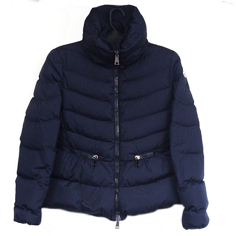 富士屋◆送料無料◆モンクレール Moncler MIRIEL ミリエル ショート丈 ダウンジャケット C20934685205 ネイビー レディースアウター【中古】