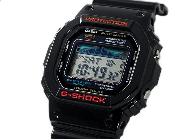 富士屋◆カシオ CASIO Gショック Gライド GWX-5600-1JF ラバー ソーラー電波 メ ...