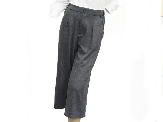 Rakuten - 富士屋◆ギャバジン K.T Gabardine K.T ガウチョパンツ グレー 72-15PW14A サイズ7 レディース【中古】