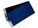 富士屋◆エルメス HERMES カシミヤ ストール ブルー【中古】